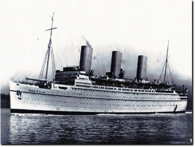 Die Versenkung der "Empress of Britain" - 42.348 BRT - am 28. Oktober 1940 durch U 32 